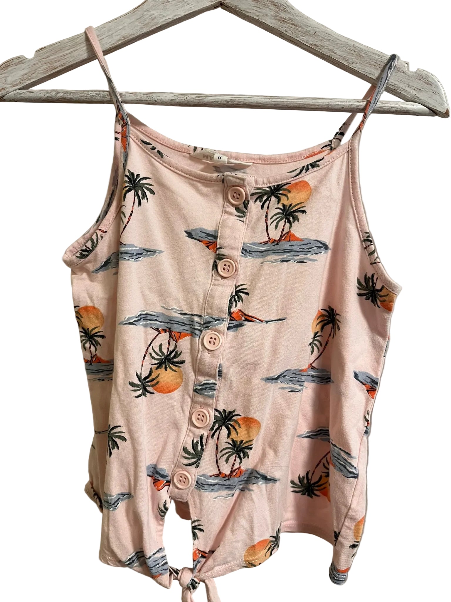 Palm Tree Tanktop (6yrs)