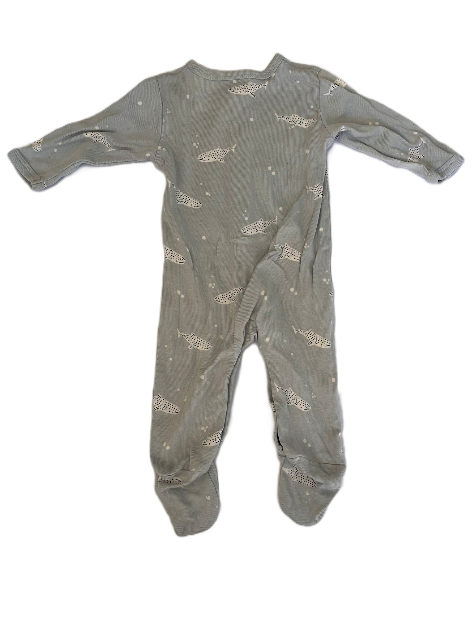 Nature Baby Whale Shark Sleepsuit