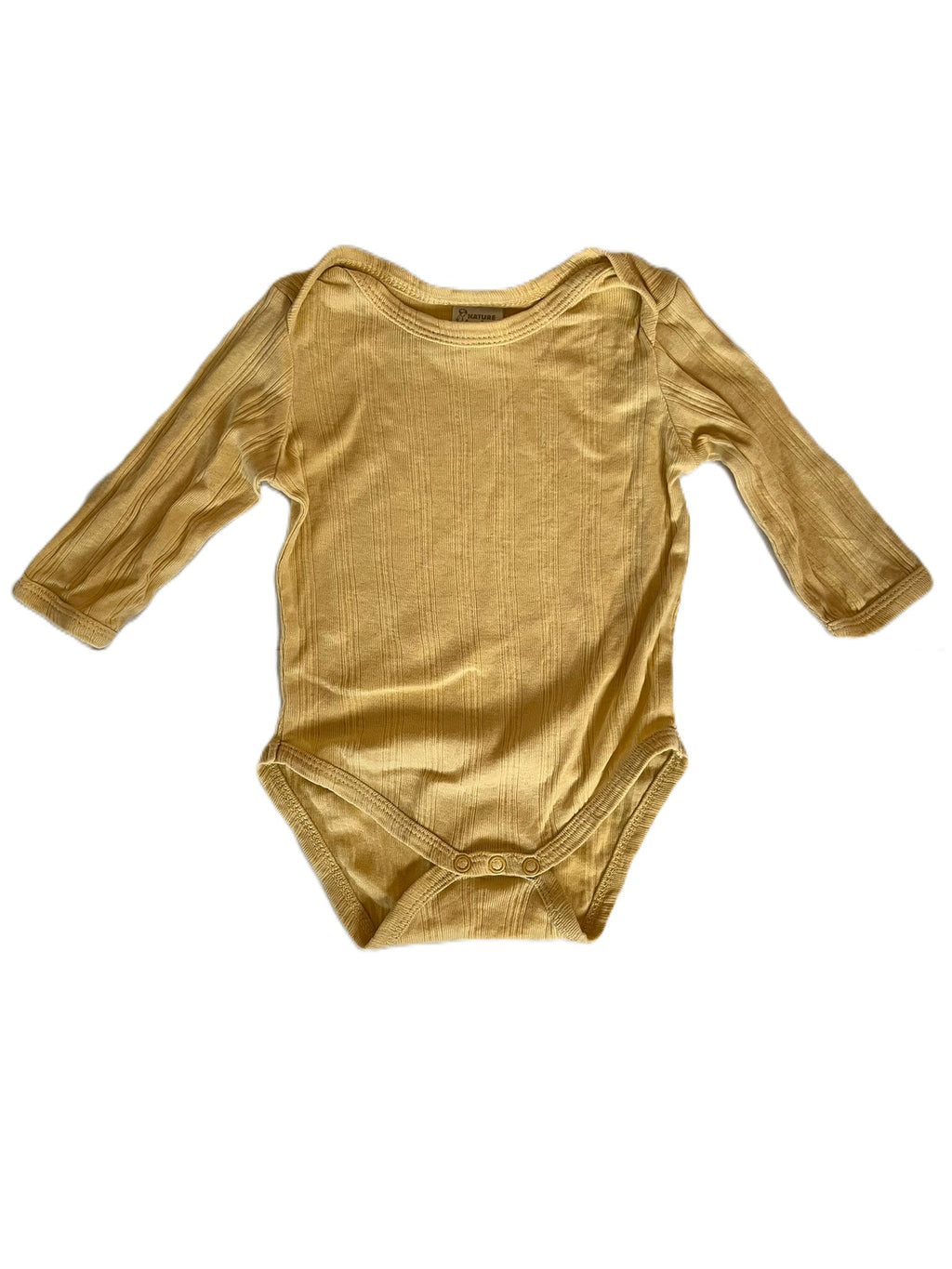 Nature Baby Yellow Onesie (0-3m)