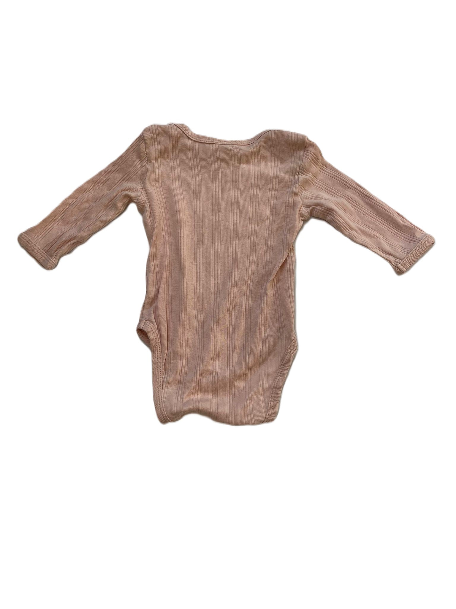 Nature Baby pink long-sleeve onesie