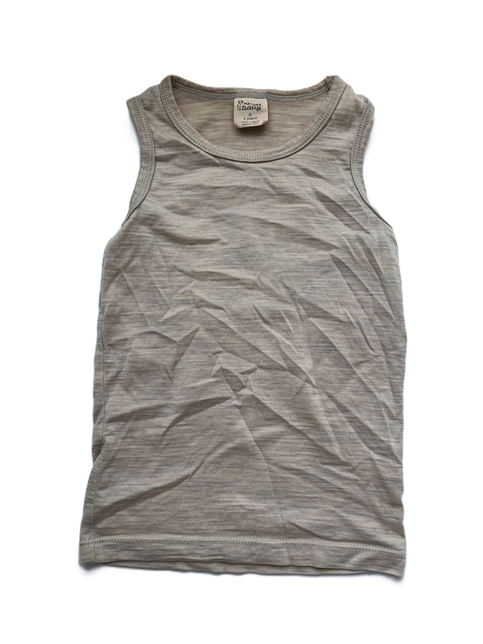 Nature Baby Organic Merino Singlet
