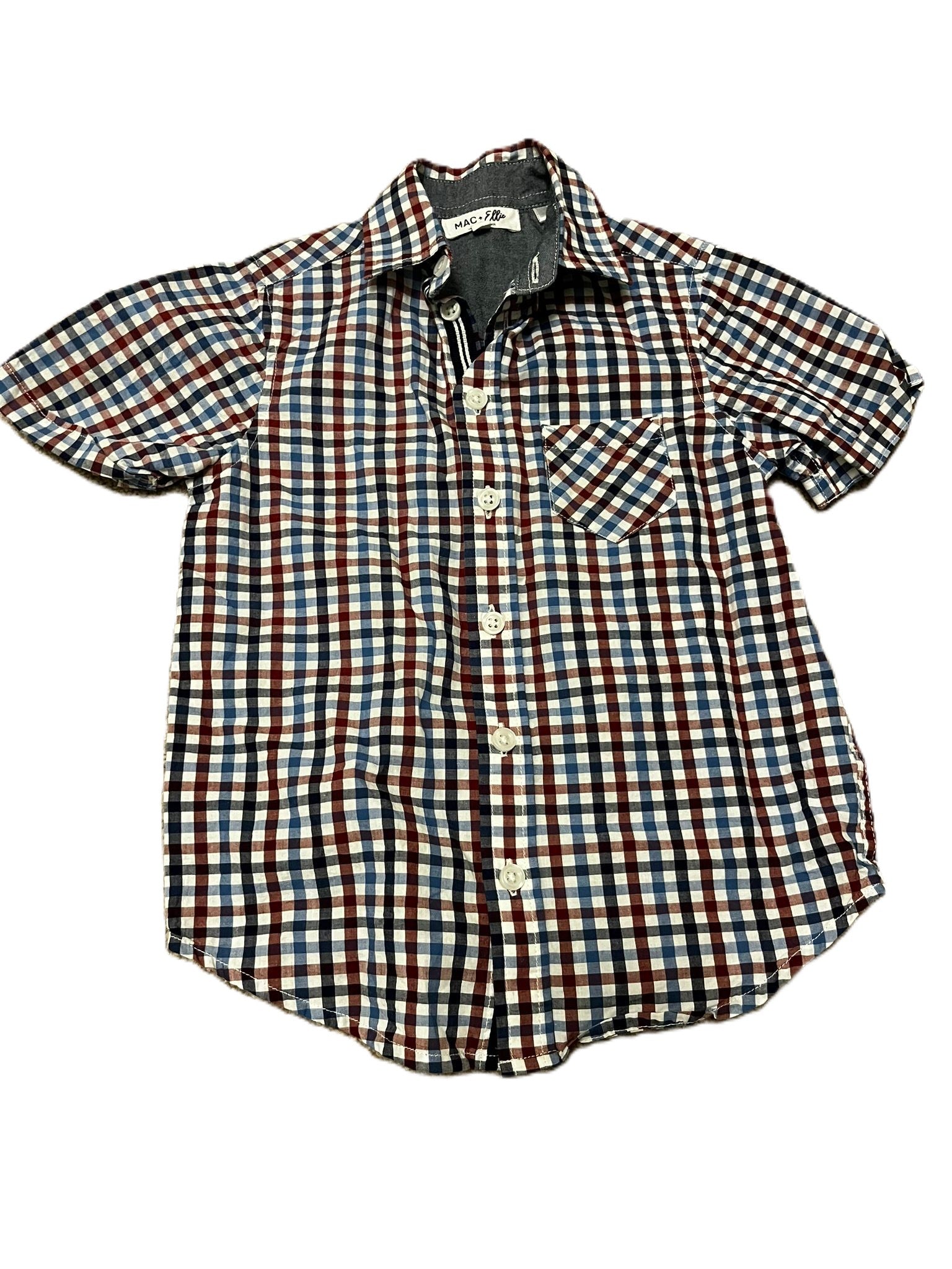 MAC + Ellie Check shirt (4yrs)