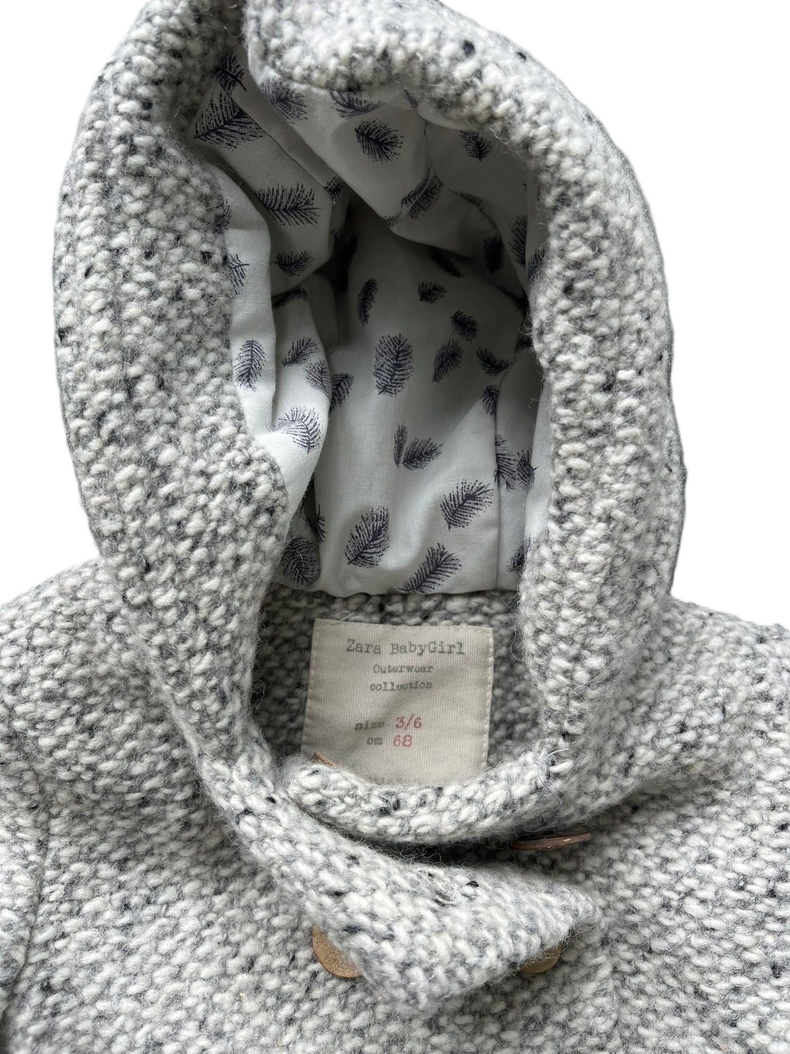 Zara Wool Knit Jacket