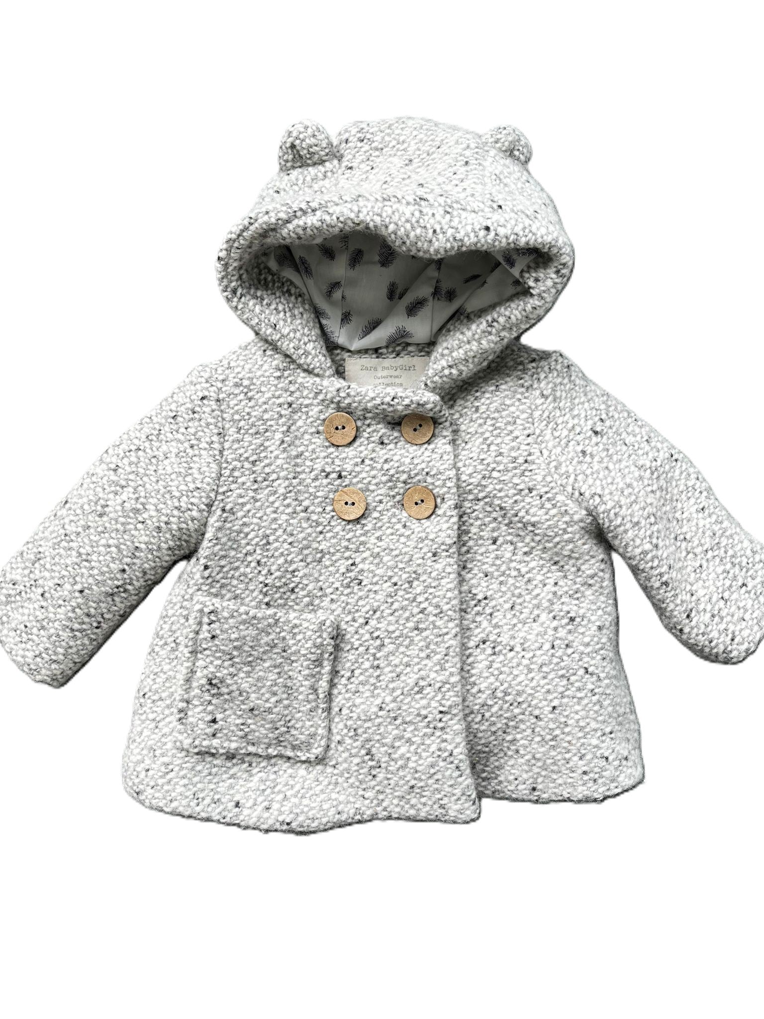 Zara Wool Knit Jacket