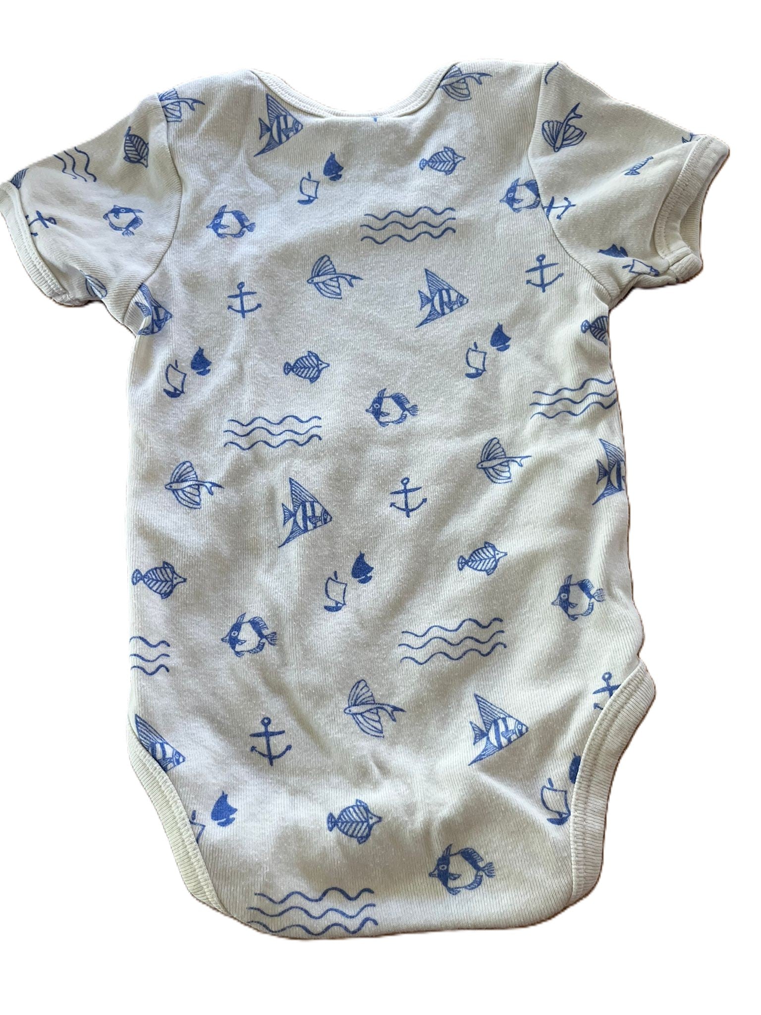 Nature Baby Ocean Onesie (3-6 mon)