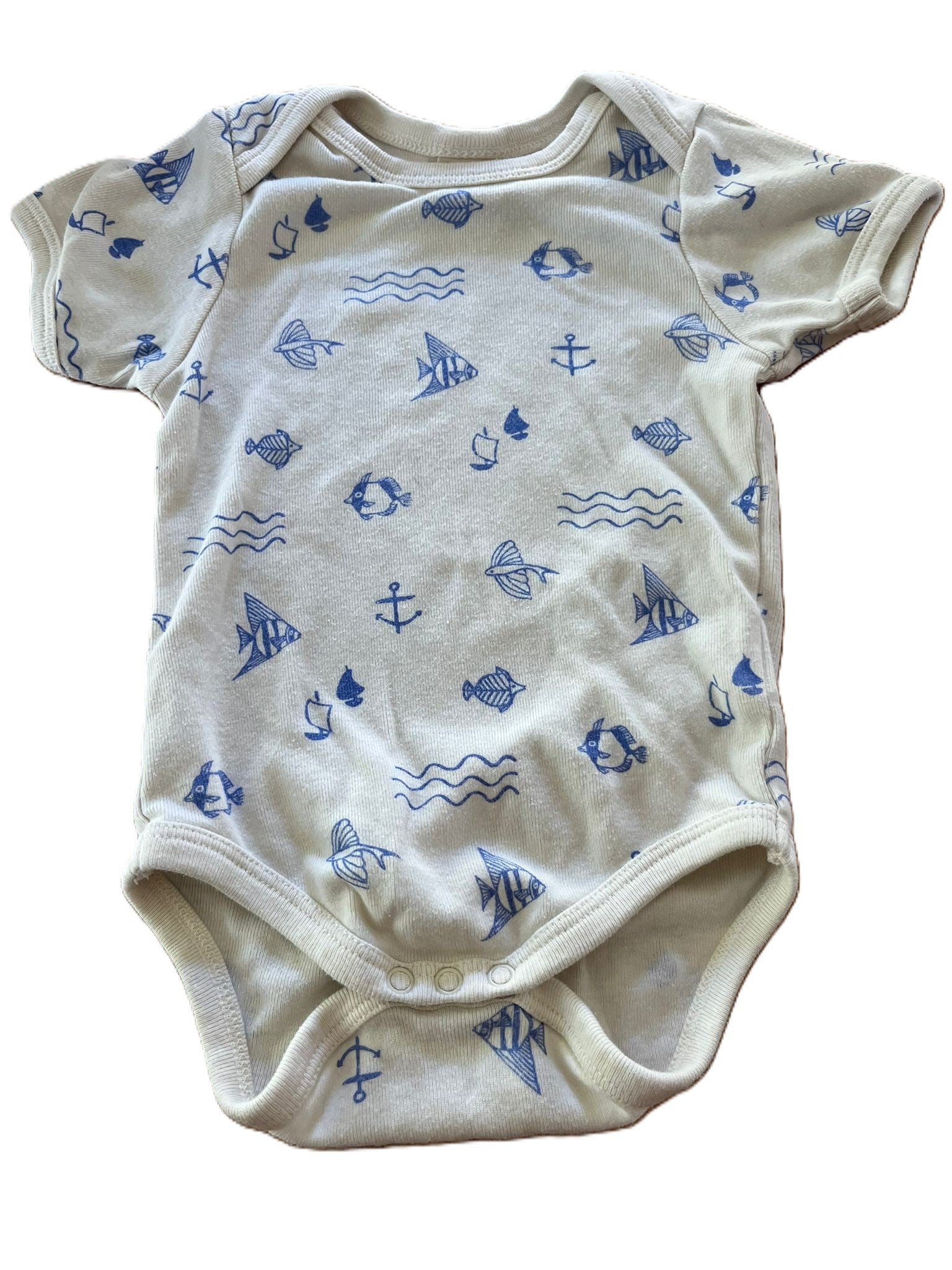 Nature Baby Ocean Onesie (3-6 mon)