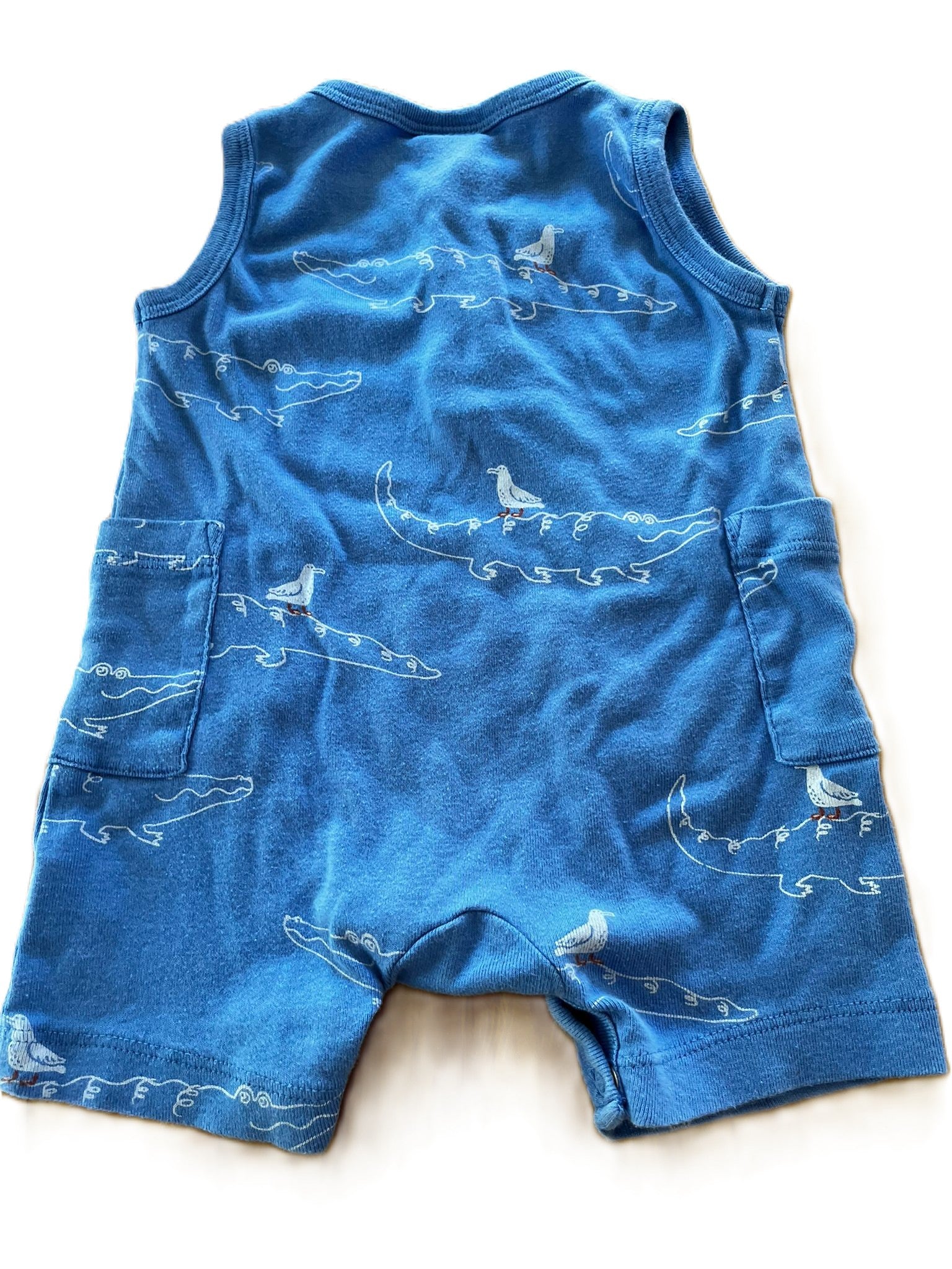 Nature Baby Crocodile Playsuit (3-6 mon)
