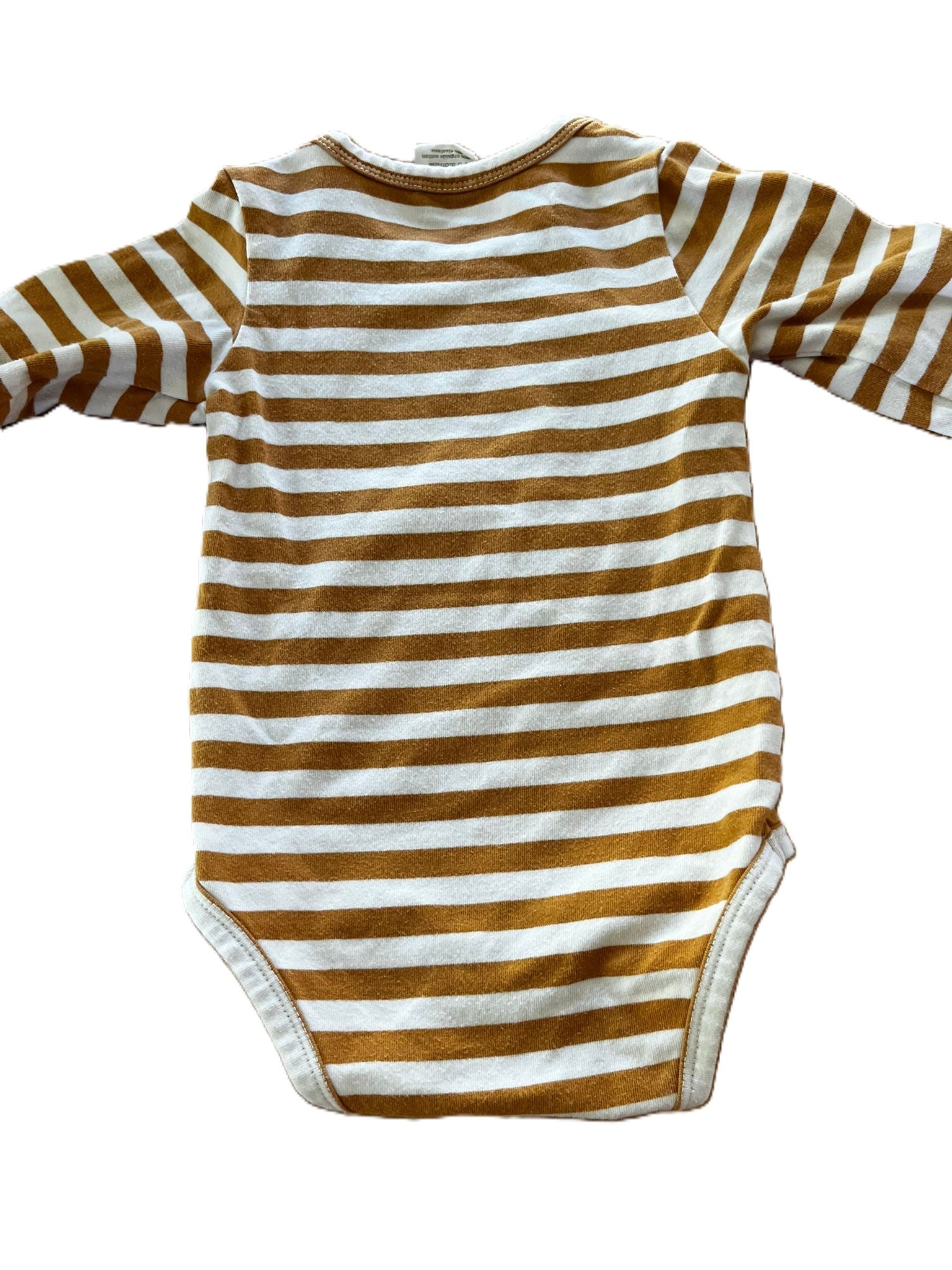 Nature Baby striped onesie (3-6mon)