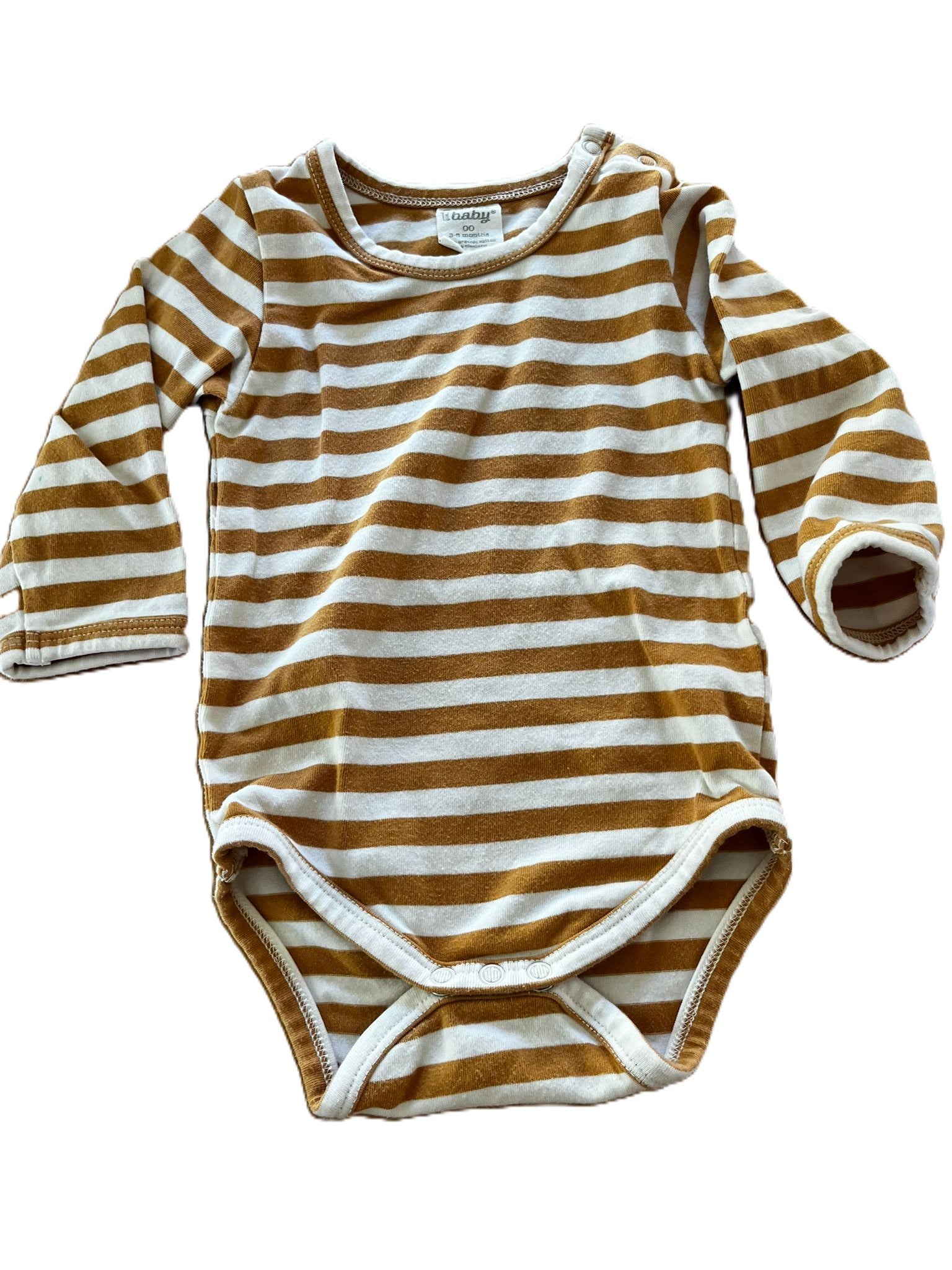 Nature Baby striped onesie (3-6mon)