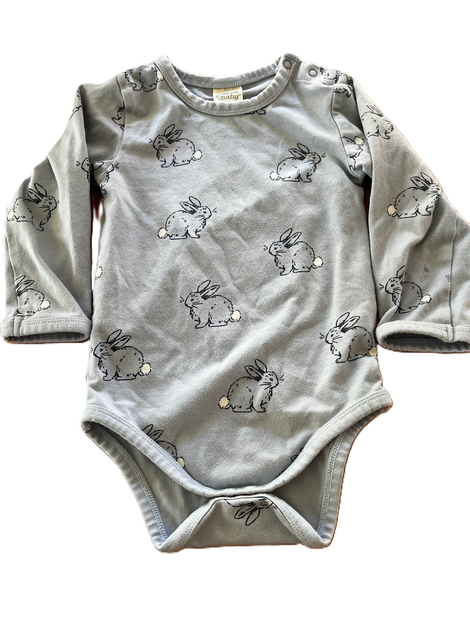 Nature Baby Bunny Onesie (6-12mon)