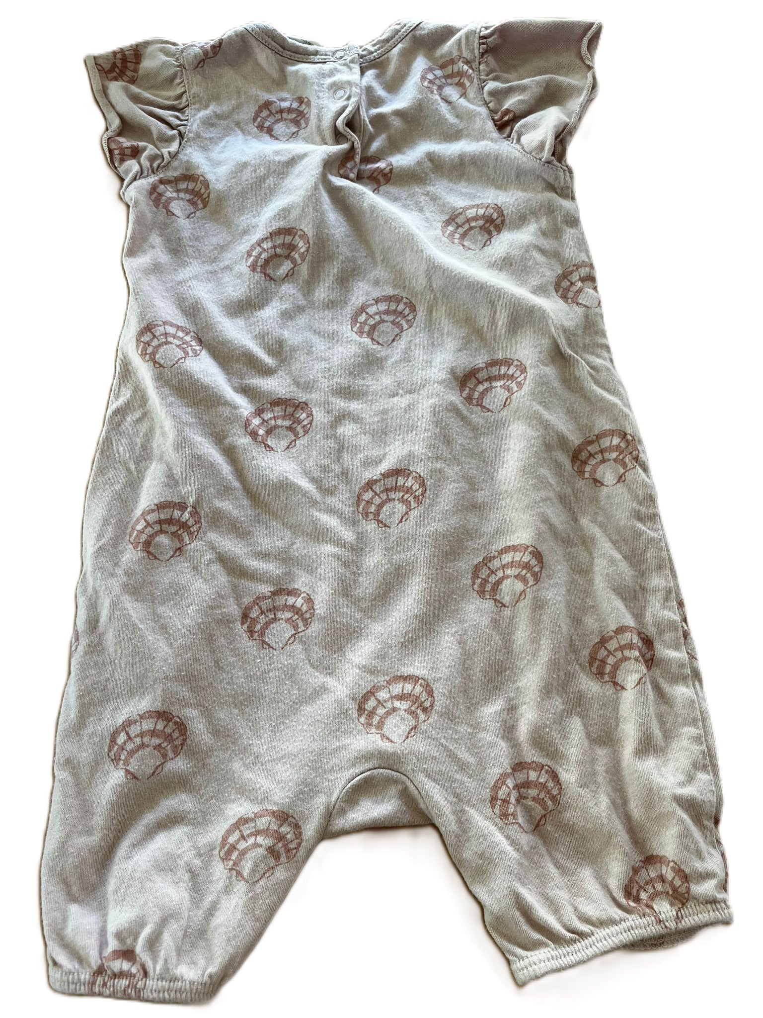 Nature Baby Shell Playsuit (6-12months)
