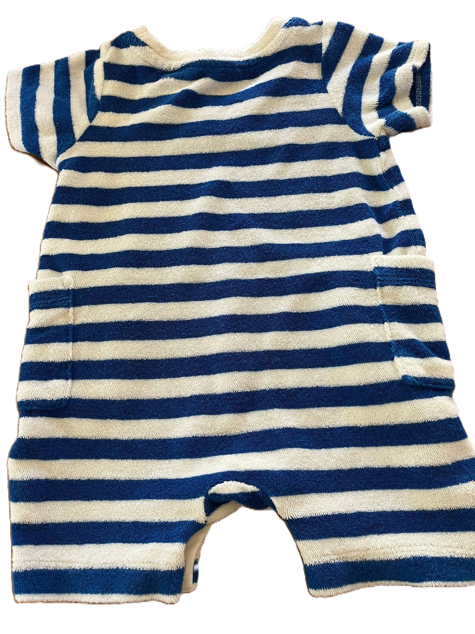 Nature Baby Terrycloth Playsuit (3-6mon)