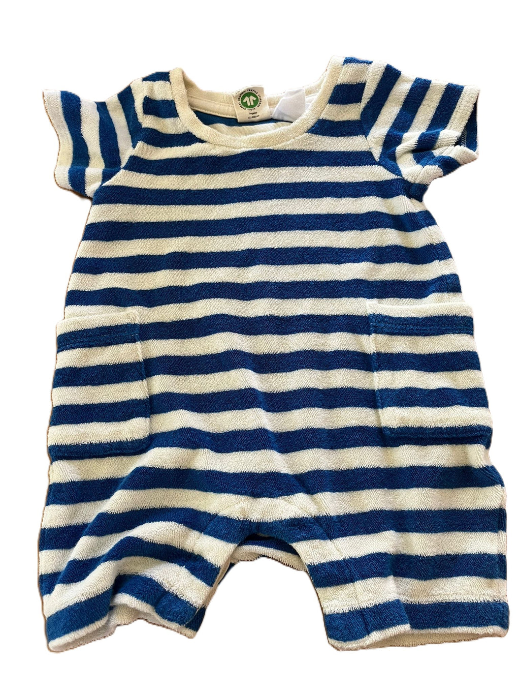 Nature Baby Terrycloth Playsuit (3-6mon)