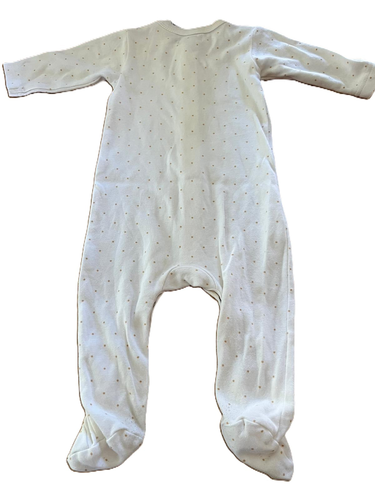 Jamie Kay Polka dot Sleepsuit (0-3mon)