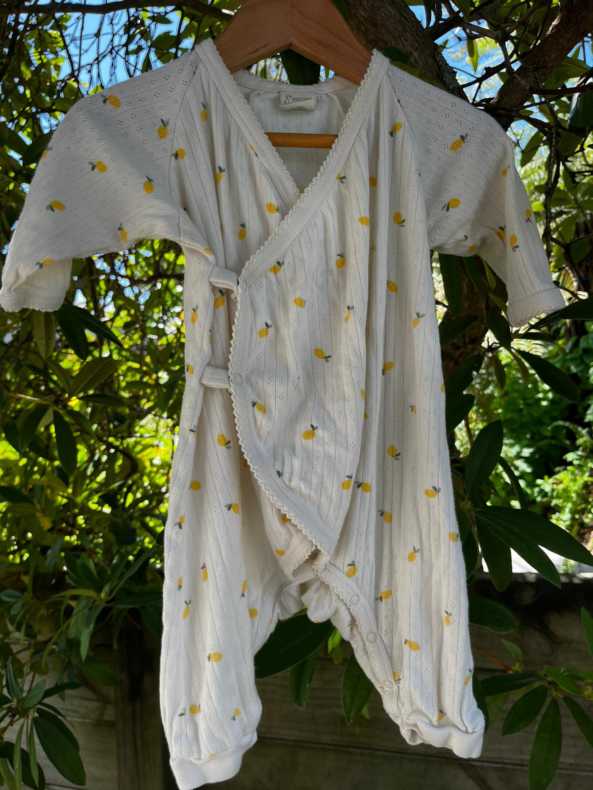 Nature Baby Kimono Playsuit (3-6mon)