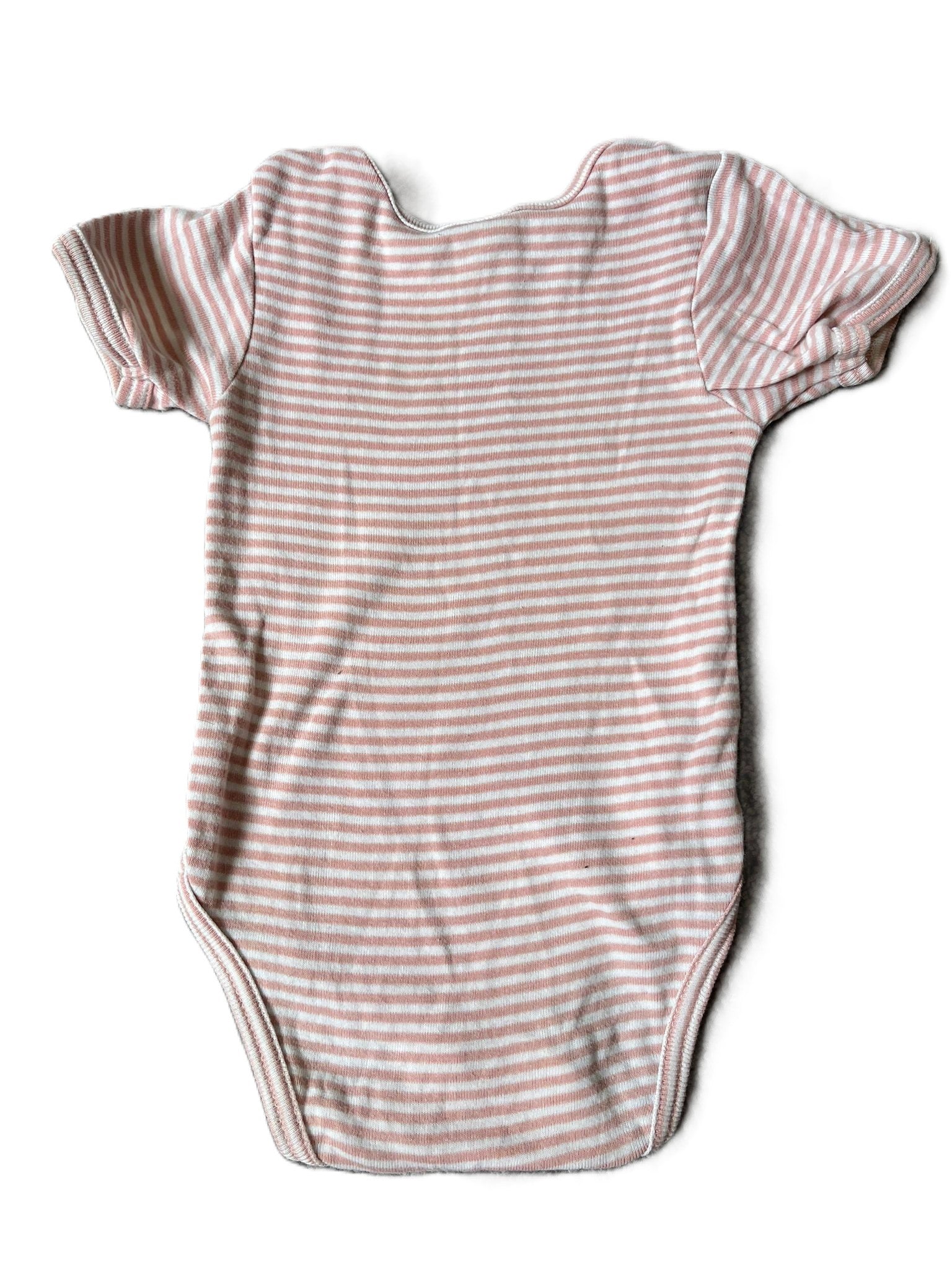 Nature Baby striped Onesie (3-6mon)