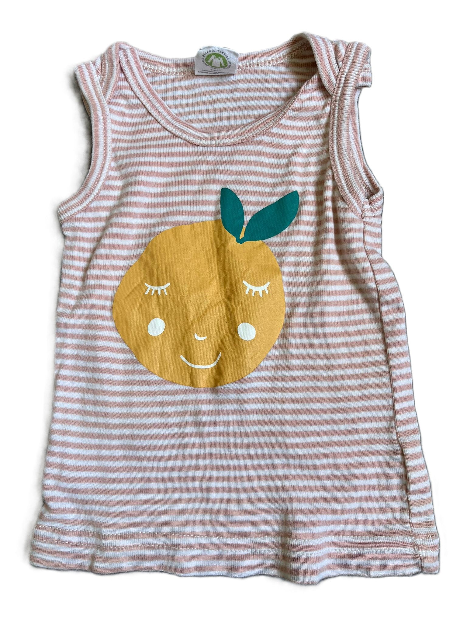 Nature Baby Orange Singlet (3-6mon)