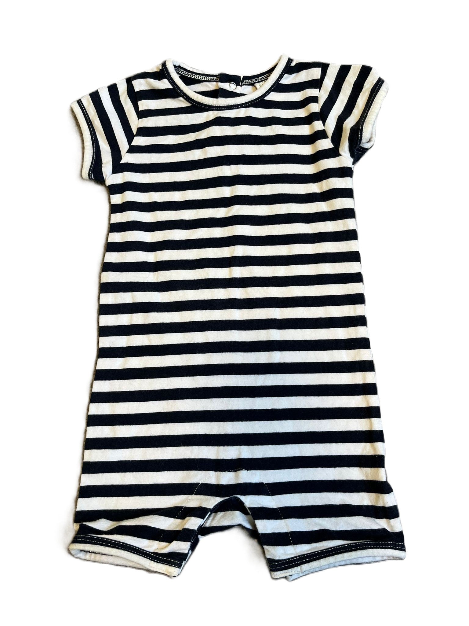 Nature Baby striped romper (3-6mon)