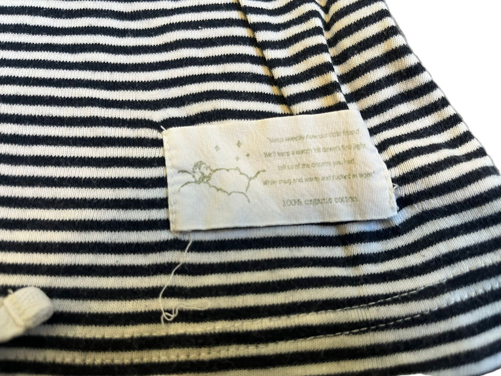 Nature Baby striped Sleeping Gown (0-3mon)