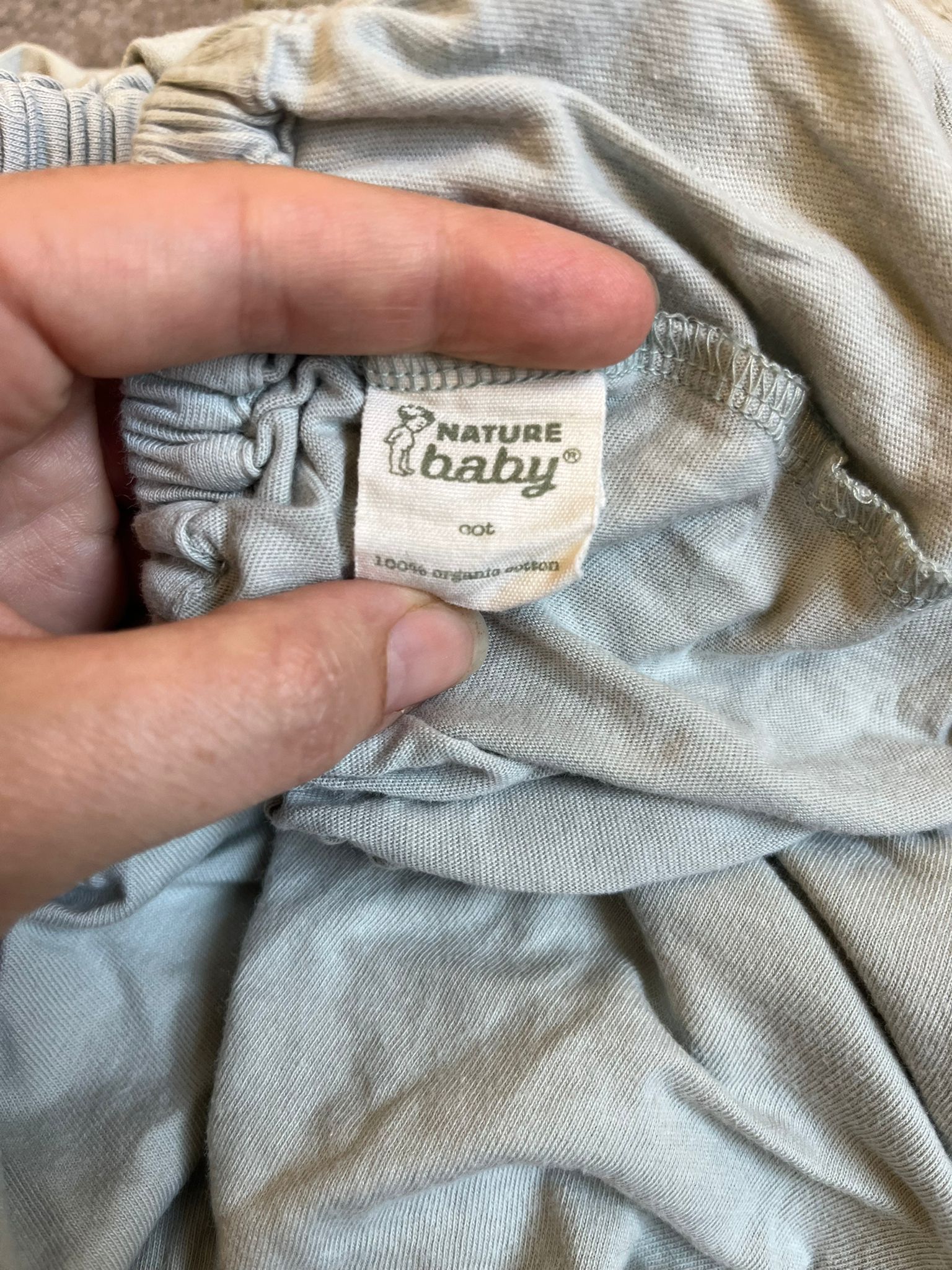 Nature Baby Fitted Cot Sheet