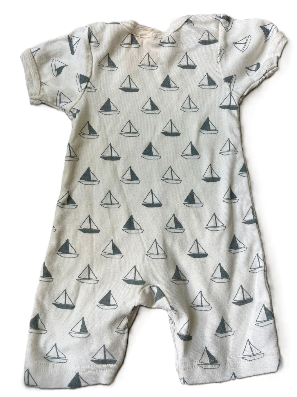 Nature Baby Sailboat Romper (0-3mon)