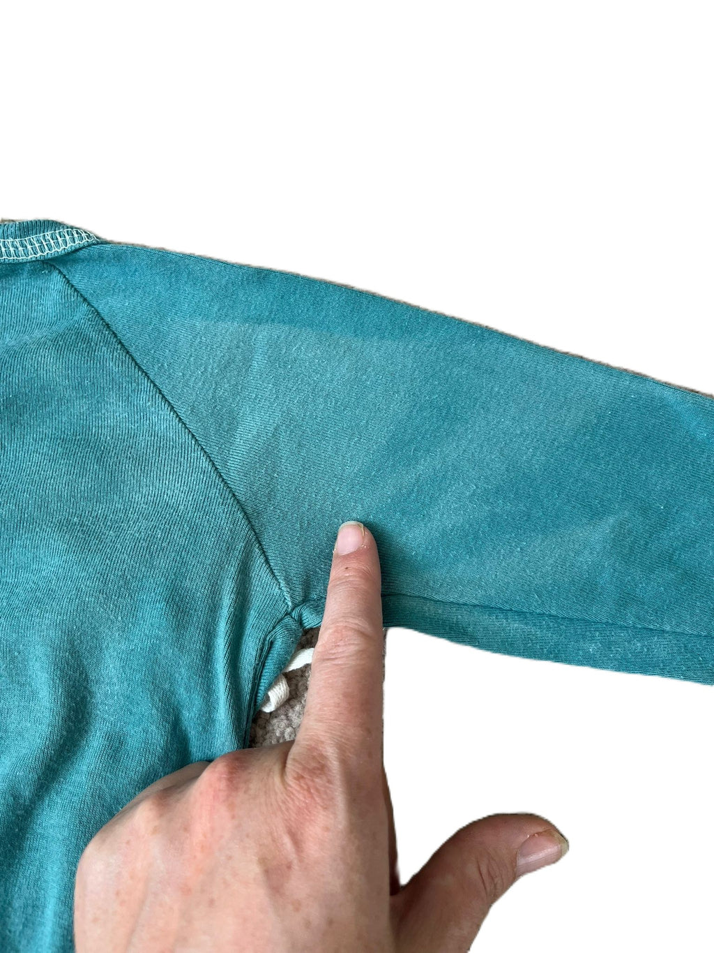 Nature Baby Teal Kimono Onesie (3-6mon)