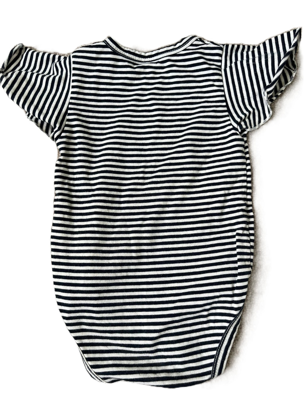 Nature Baby striped Faye onesie (3-6mon)