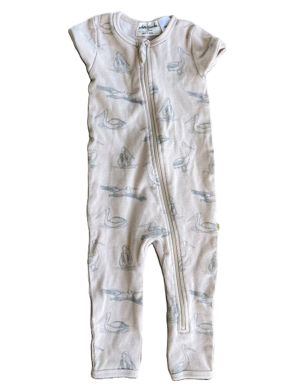 Wilson + Frenchy Pelican Romper (6-12mon)