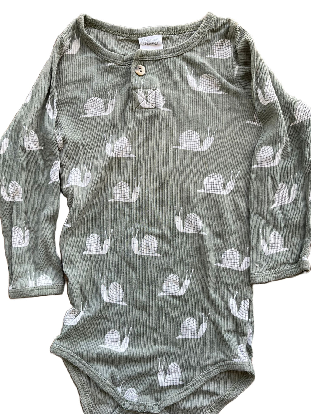 Nature Baby Snail Onesie (1 year)