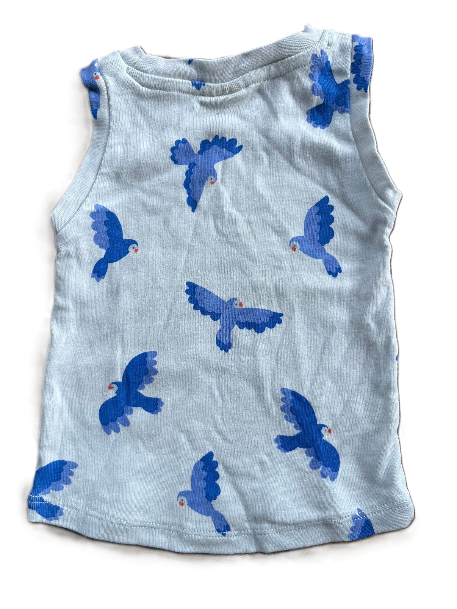 Nature Baby Parrot Singlet (6-12mon)