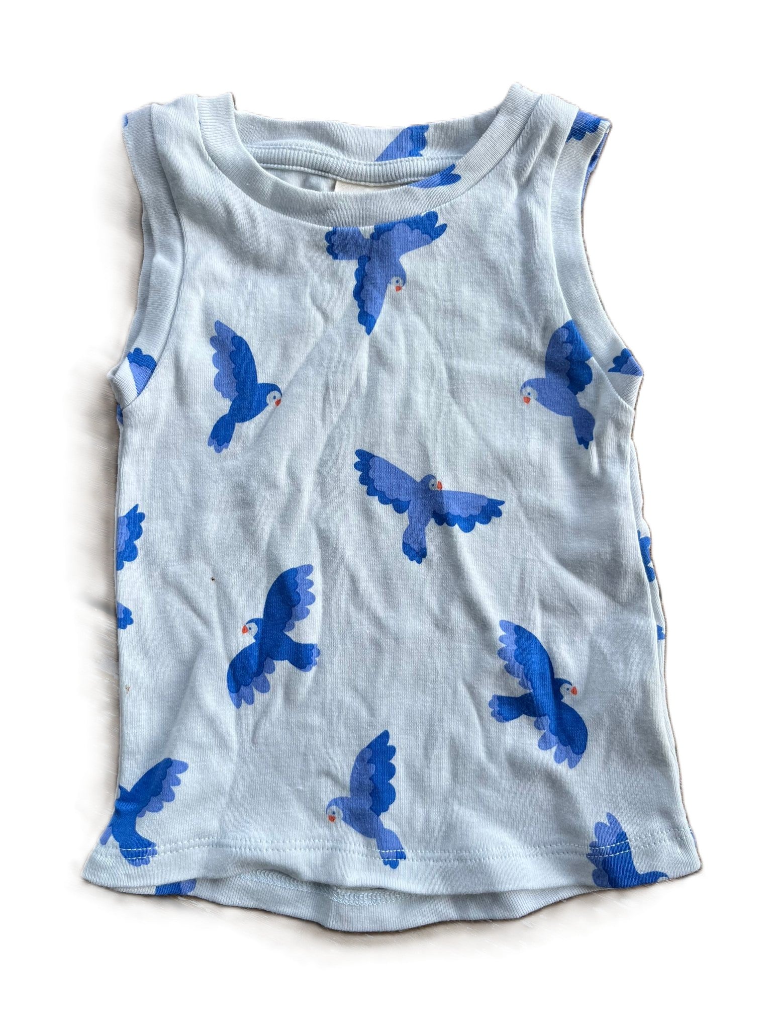 Nature Baby Parrot Singlet (6-12mon)