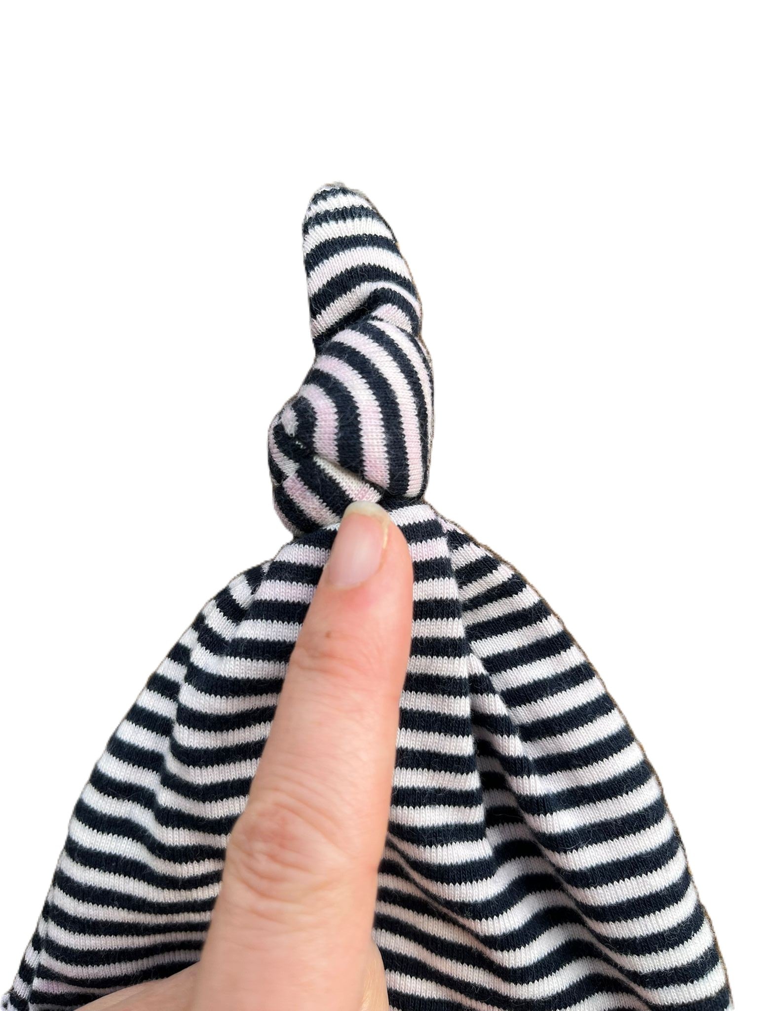Nature Baby striped beanie (0-6mon)