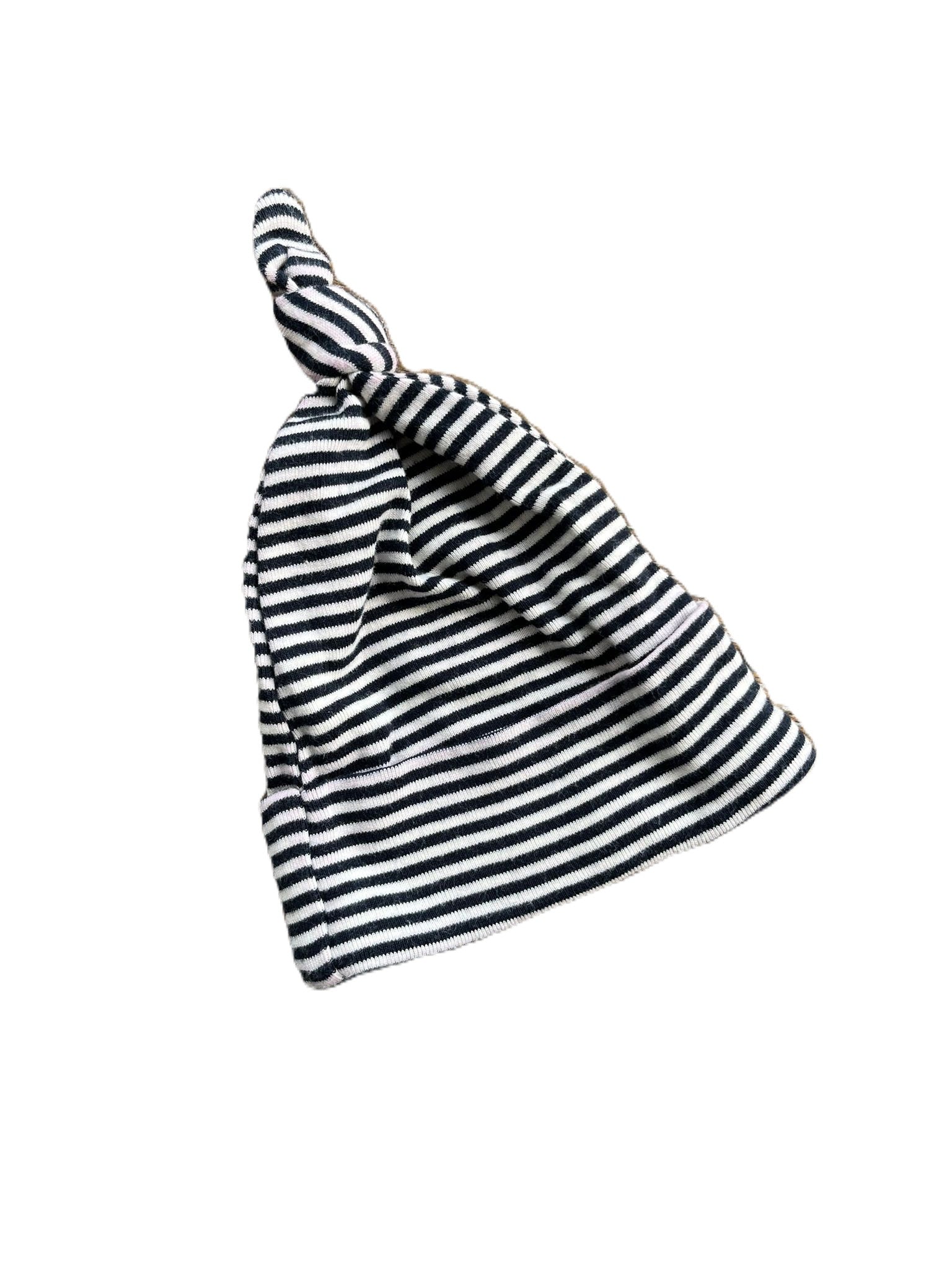 Nature Baby striped beanie (0-6mon)