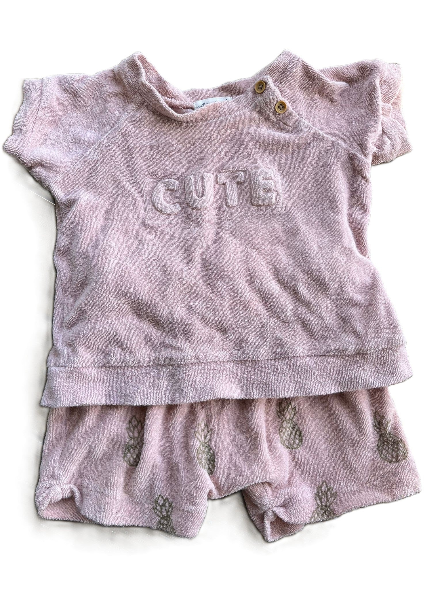 Wilson + Frenchy Cute Pineapple Set (1yr)