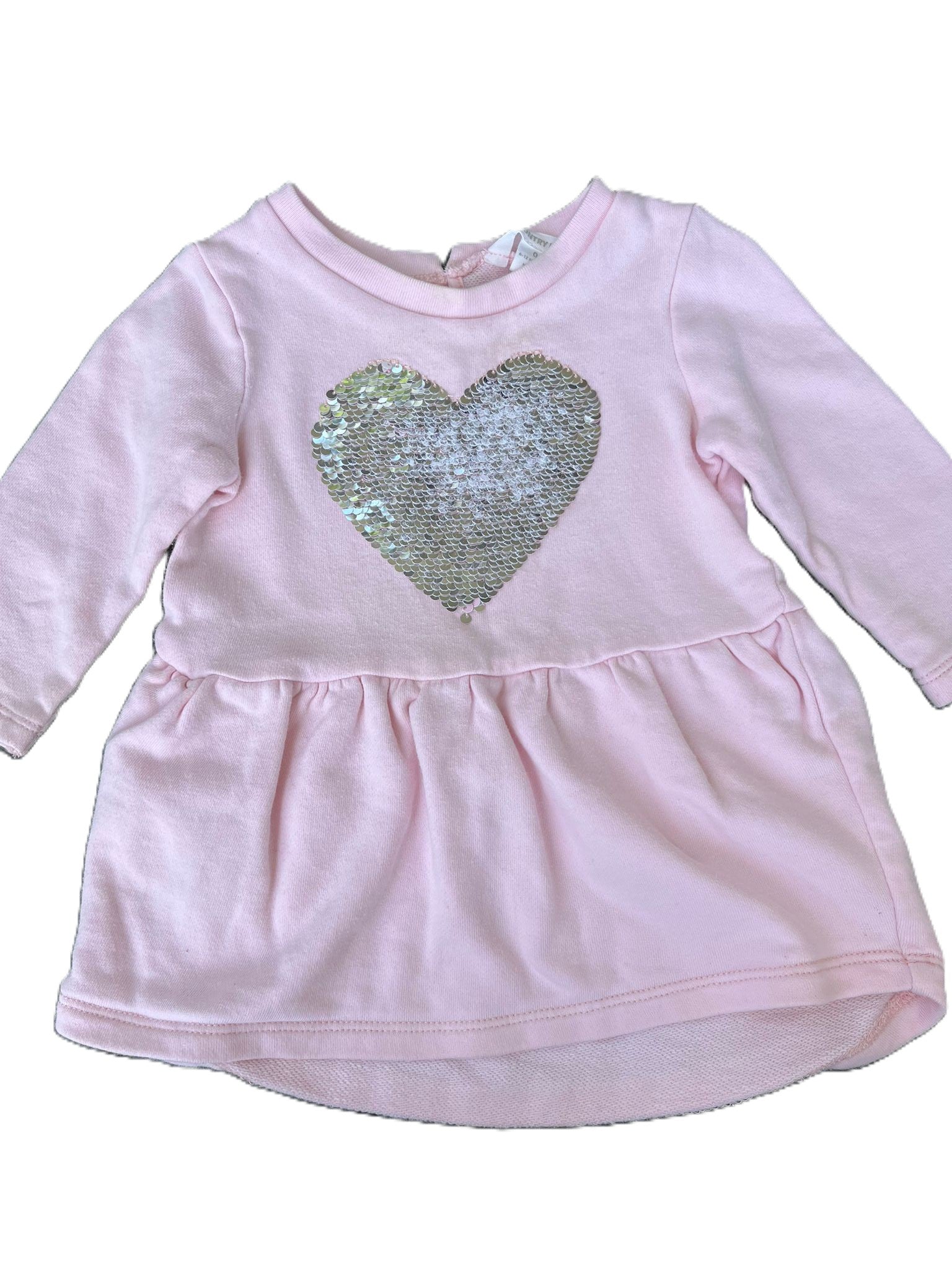 Country Road Heart Dress (6-12mon)