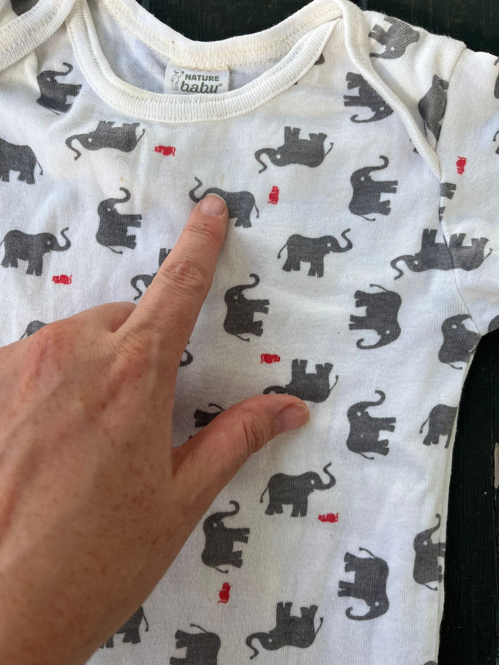 Nature Baby Elephant Onesie (1 year)
