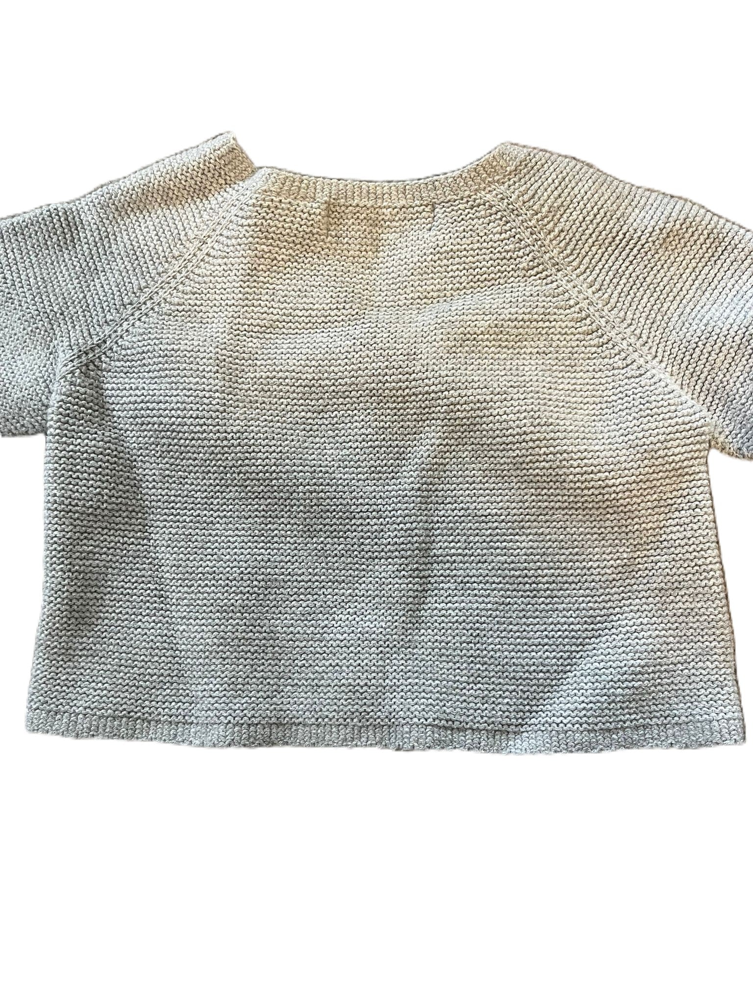 Zara Grey Knit Cardigan (3-6mon)