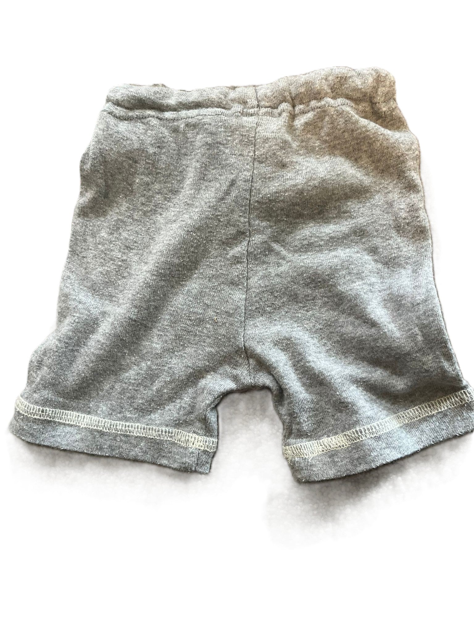 Nature Baby Grey Shorts (0-3mon)