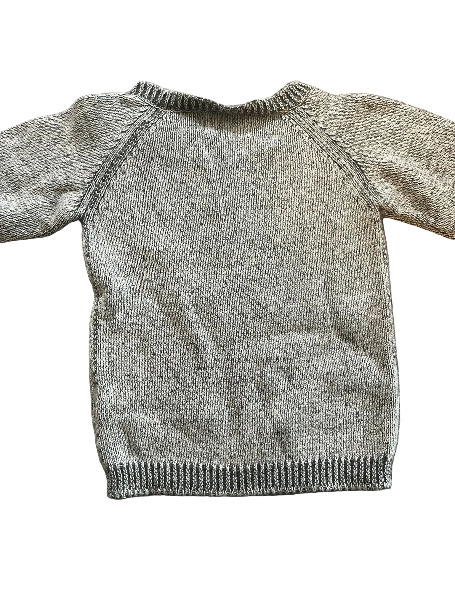Wilson+Frenchy Grey Knit Jumper (3-6mon)