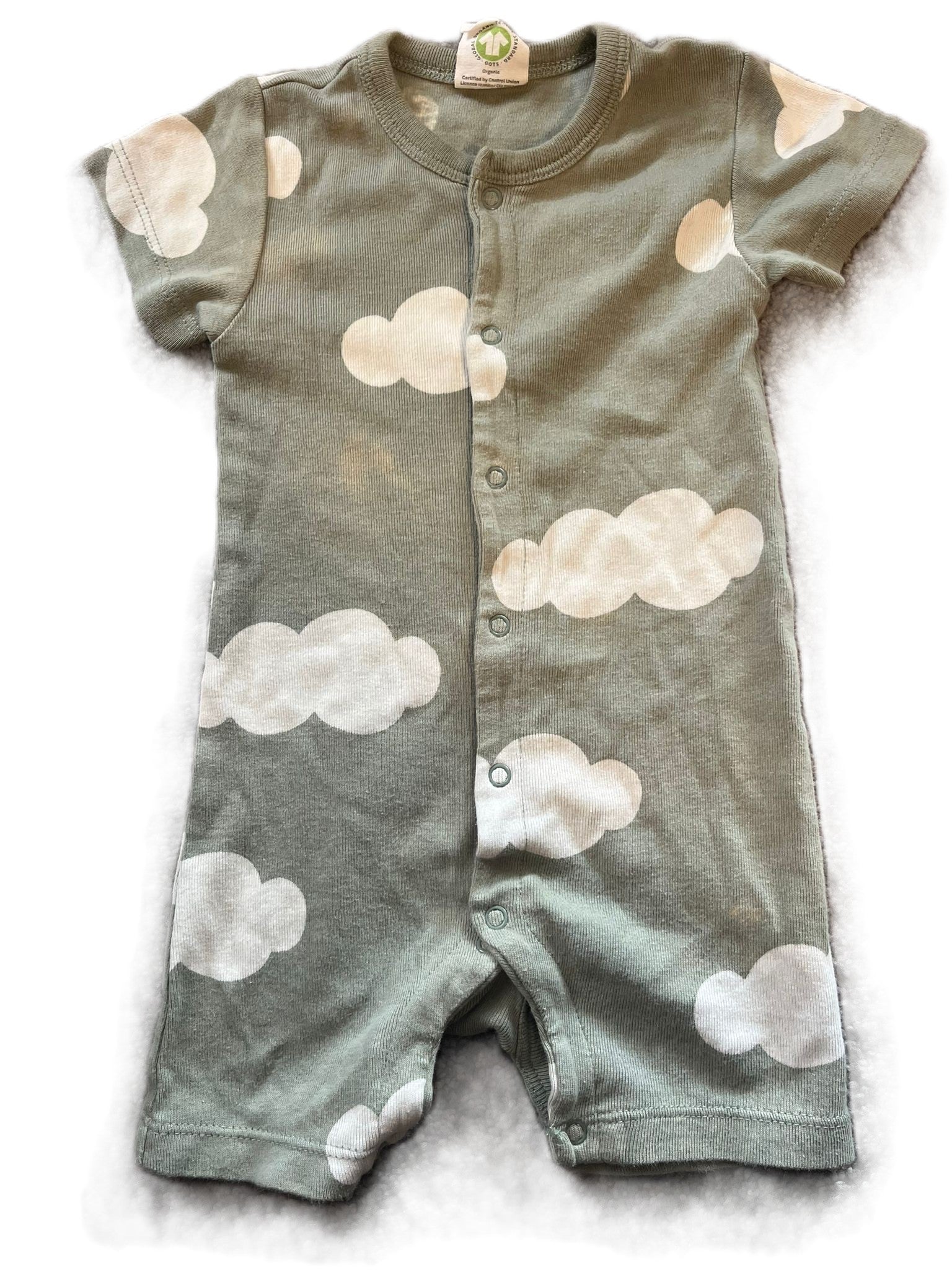 Nature Baby Cloud Romper (0-3mon)