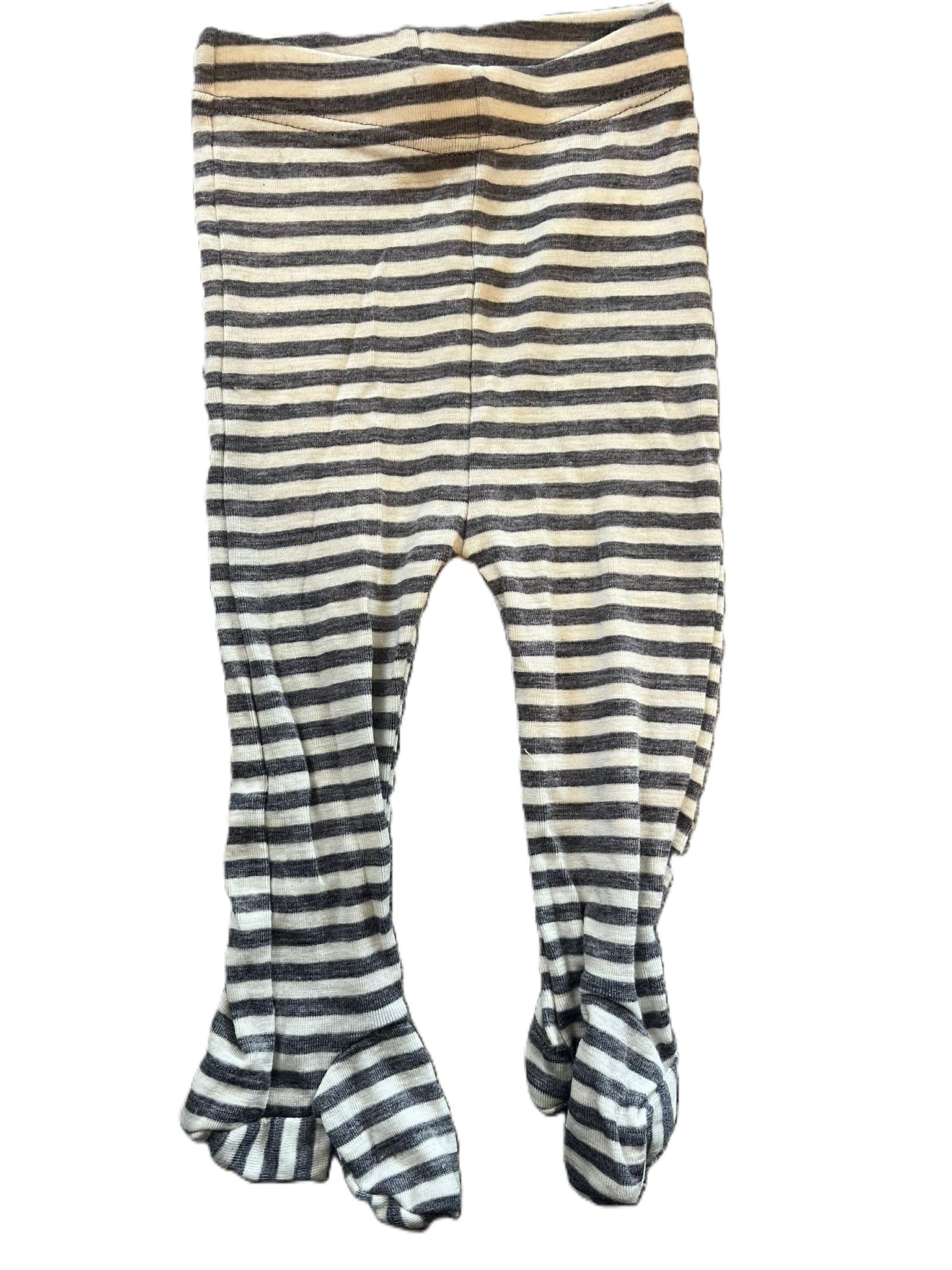 Superfit Grey Striped Merino Pants (6-12mon)