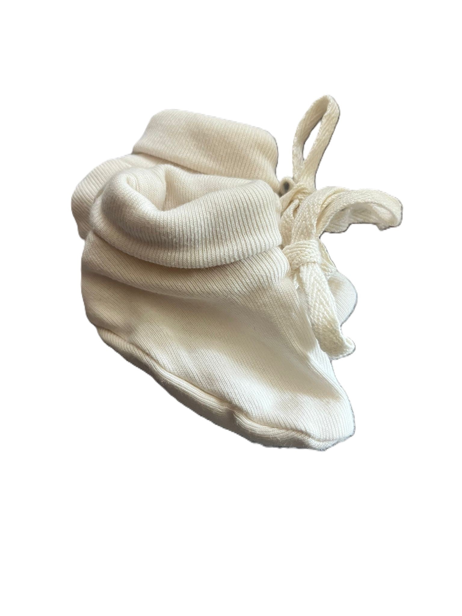 Nature Baby Cotton Booties (0-3mon)