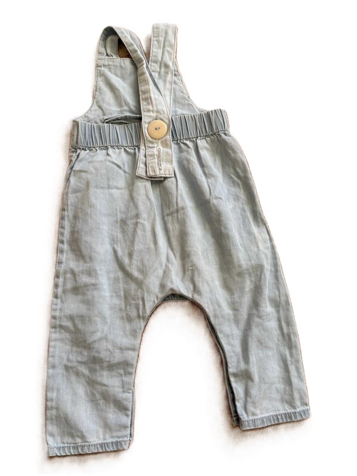 Nature Baby Demin Overalls (3-6mon)