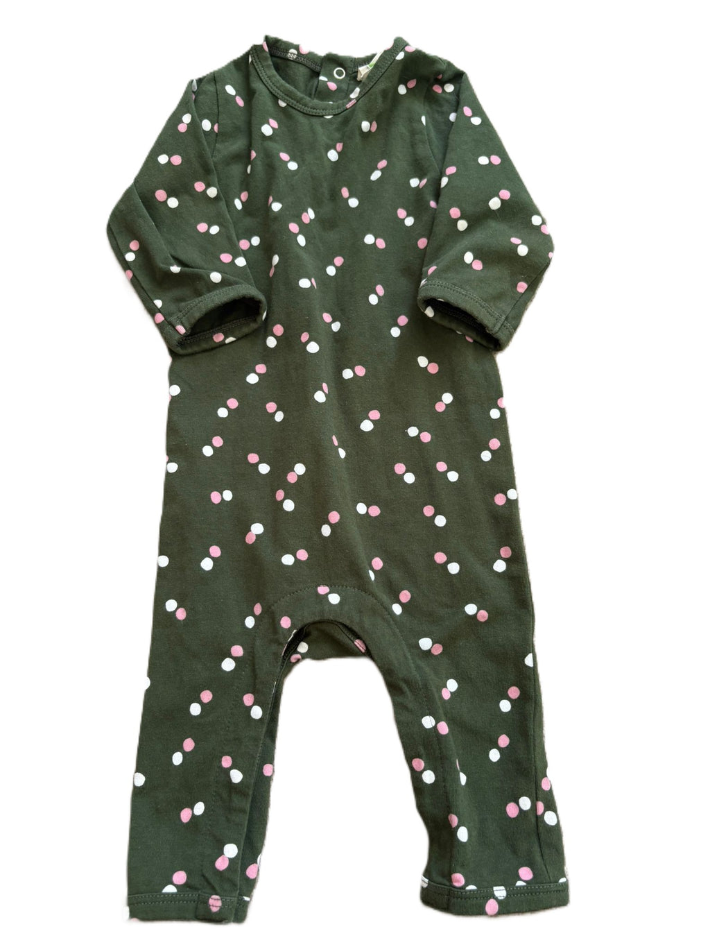 Nature Baby Polka-Dot Sleepsuit (3-6mon)