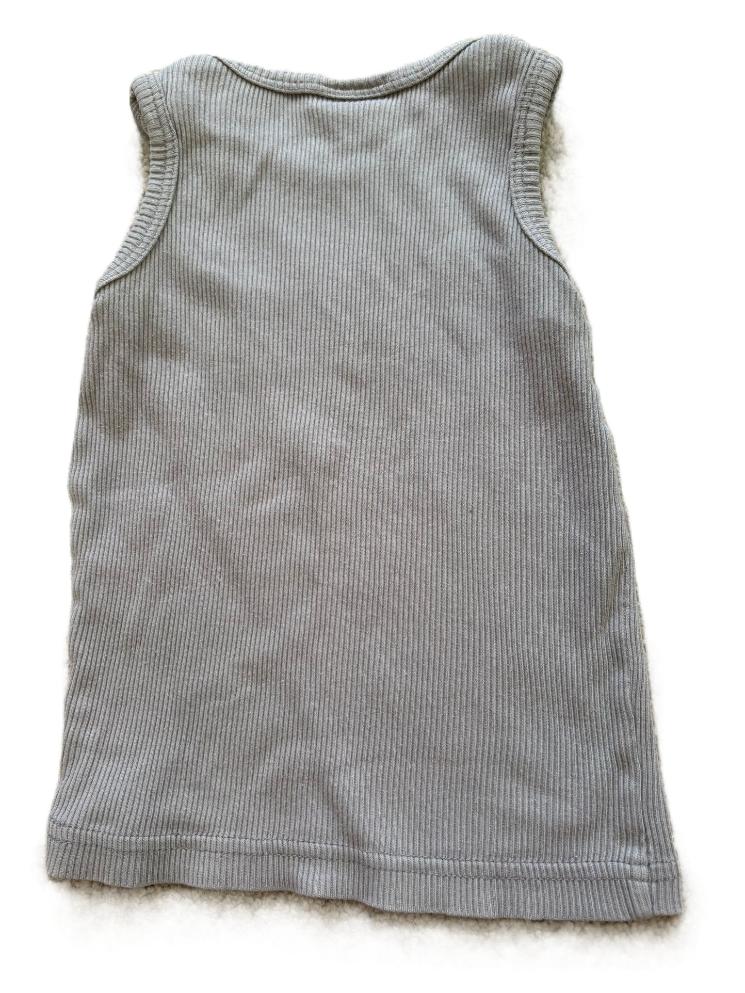 Nature Baby Grey Singlet (1yr)