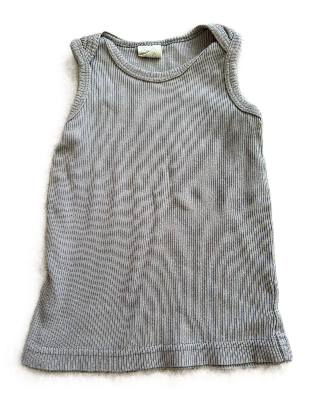 Nature Baby Grey Singlet (1yr)
