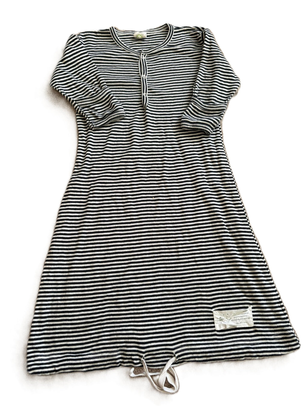 Nature Baby Striped Sleep Gown (3-6mon)