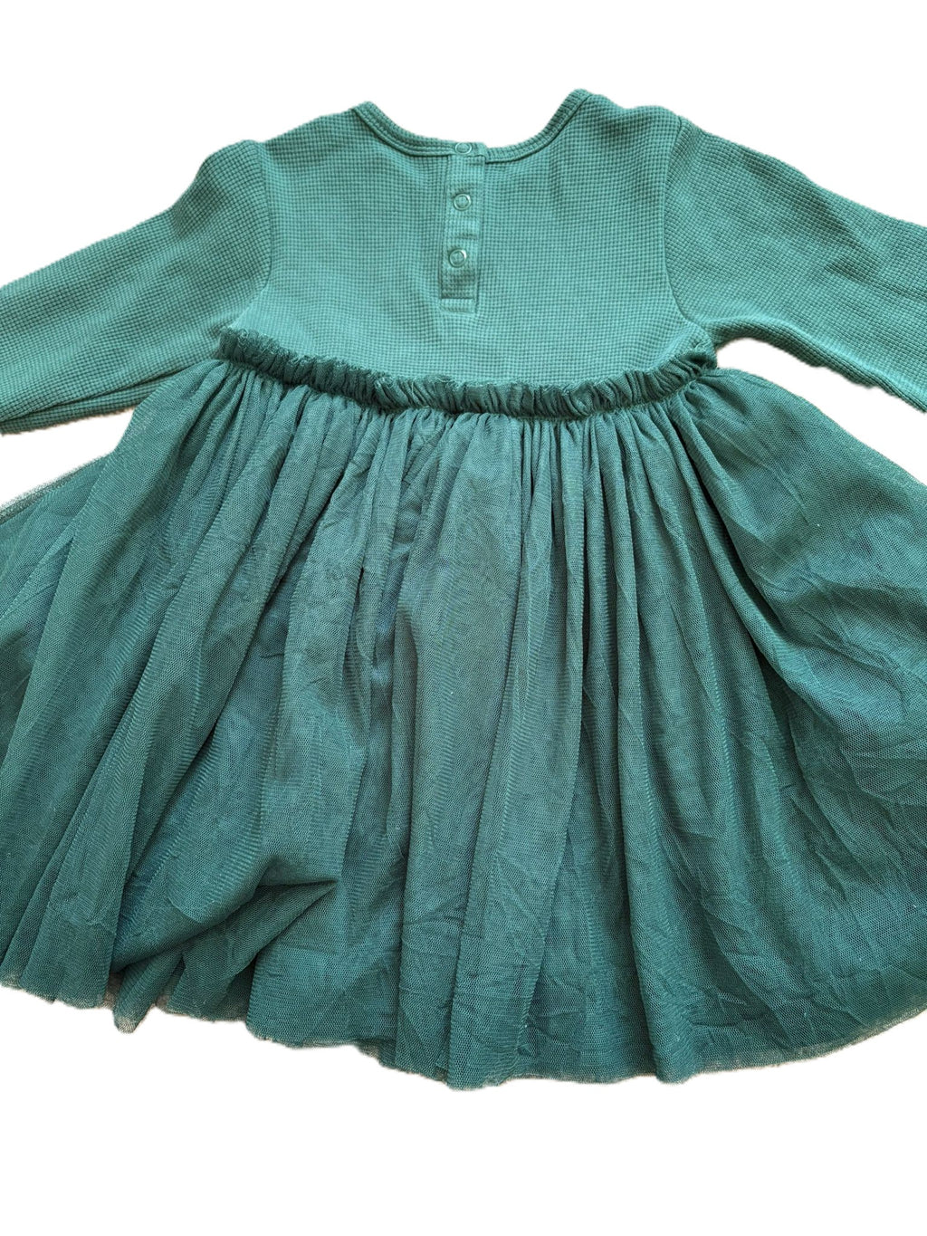 Buck&Baa Green Dress (1yr)