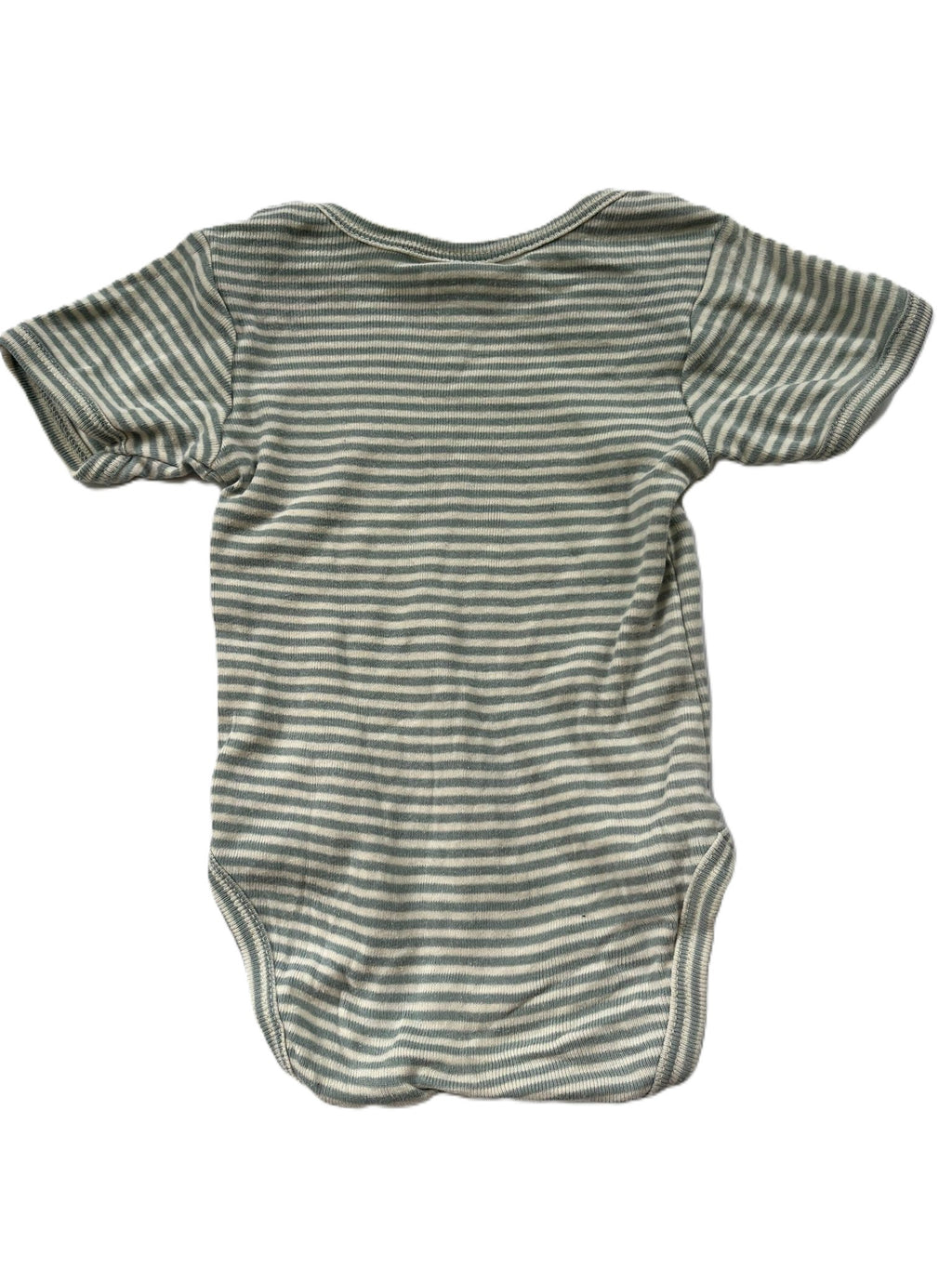 Nature Baby Blue striped Onesie (0-3mon)