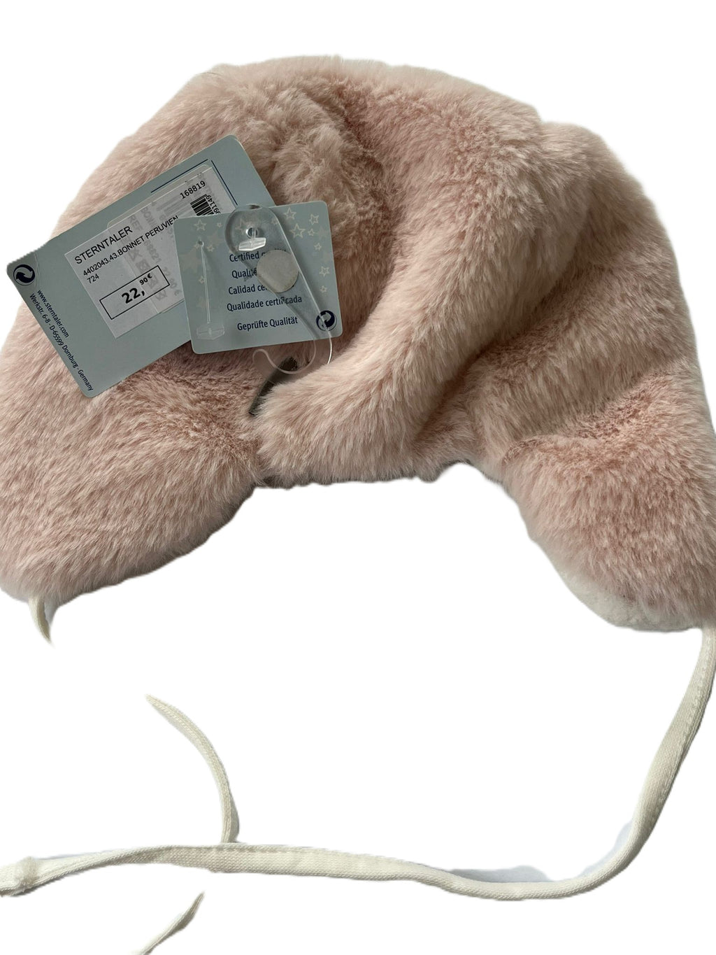 Pink Bear Ear Hat
